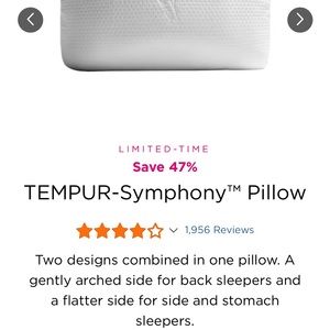 Tempur Pedic Symphony Pillow